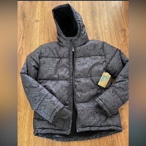 Thereabouts Charcoal Puffer Jacket kids XXS (4-5)